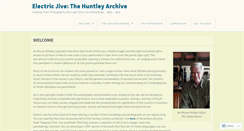 Desktop Screenshot of electricjivehuntleyarchive.org