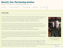 Tablet Screenshot of electricjivehuntleyarchive.org